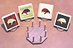 Turtle Coaster Set