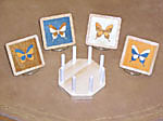 butterfly3 coaster set